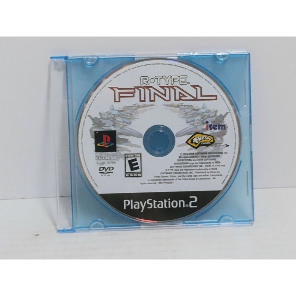 2004 SONY PLAYSTATION 2 PS2 R-TYPE FINAL DISC ONLY TESTED WORKING